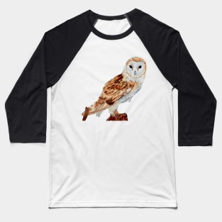 Barn owl Baseball T-Shirt